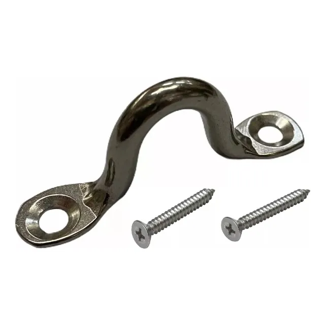 Atalonas Omega Pasa Cabo #4 Nautica Acero Inox Con Tornillo