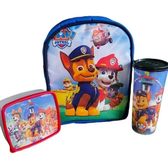 Bolso Morral Tipo Lonchera Con Taza Y Vaso Marca Tupperware 