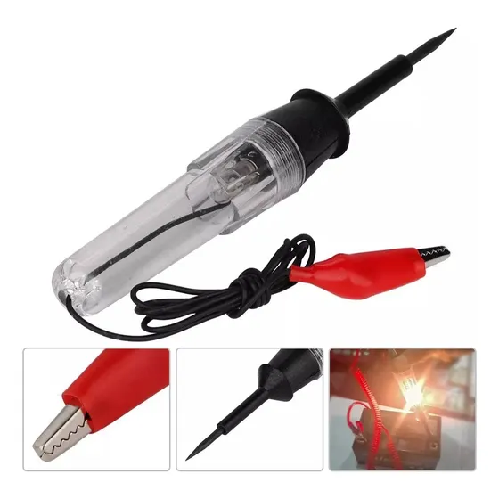 Probador De Corriente Automotriz 6v-12v-24v