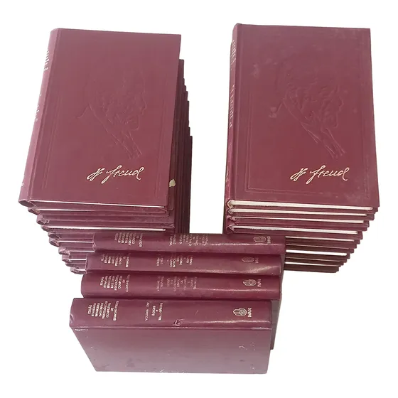 Coleção Completa Obras Psicologicas De Sigmund Freud, Edição Standart,  2a Edição, 1987, Editora Imago