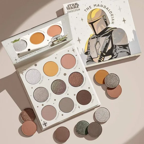 Sombras Para Ojos Colourpop The Mandalorian Color Mate , Mate Con Destellos Y Metálicos Fundidos Brillantes