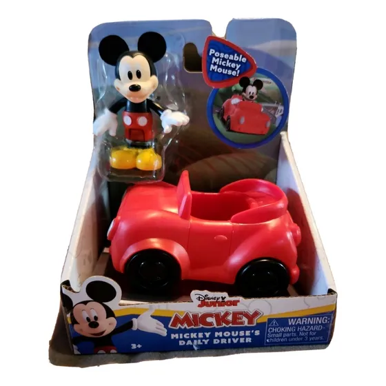 Disney Minnie Mouse's Daily Driver Toy Car & Figure