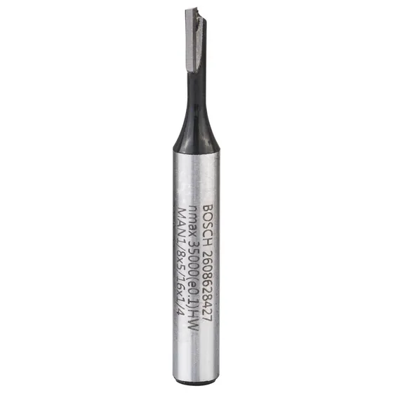 Fresa Router Tupi Para Ranura Recta 1/8 (3,18mm.) Bosch