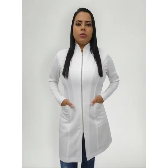 Túnica Esteticista Micropigmentadora Acinturada