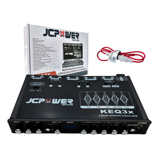 Restaurador De Bajos Epicentro 5 Bandas Jc Power Keq3x 1 Pz Color Negro Restaurador De Bajos Epicentro 5 Bandas Jc Power Keq3x 1 Pz Color Negro