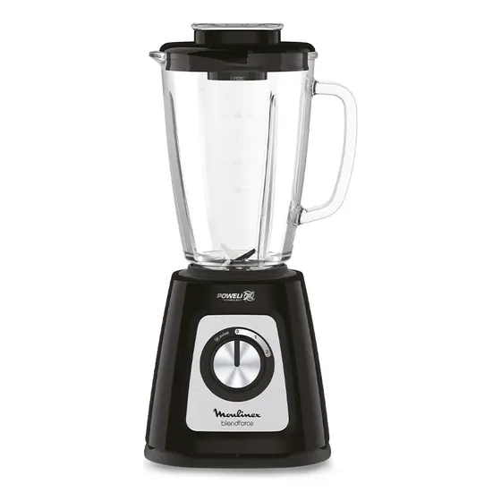 Licuadora Blendforce Negra 2v + Pulse 800w Color Negro