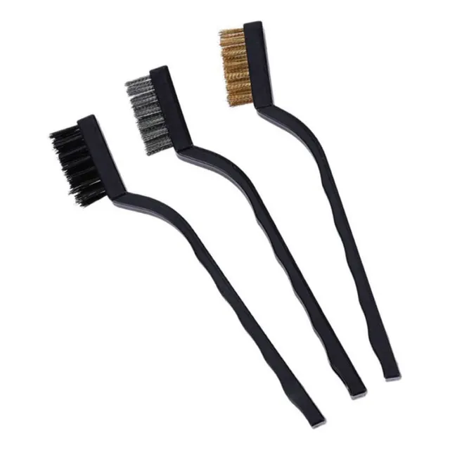 Set Cepillos Limpieza Tronco Bonsai Varios X 3 Und.
