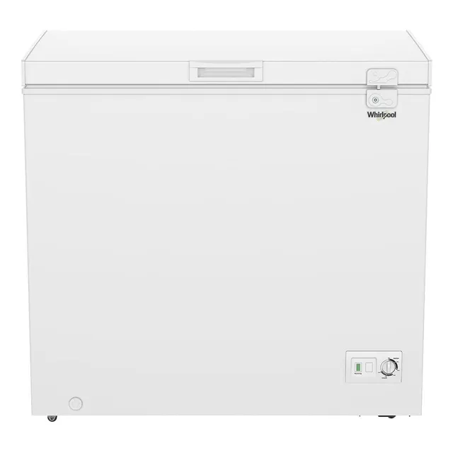 Congelador Horizontal Whirlpool Wcf2107q 198l -30c Dual Cool Color Blanco