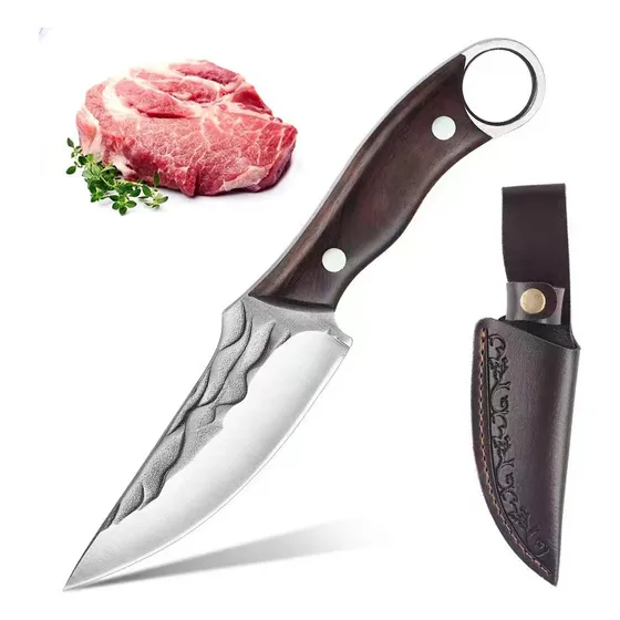 Cuchillo Táctico, Caza, Senderismo, Deshuesador, Campismo.