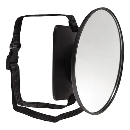 Retrovisor De Bebe Conforto Buba Espelho Interno Redondo Preto