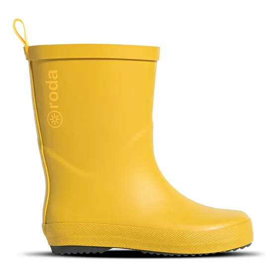 Botas De Agua Para Niños Y Niñas Roda Amarillo