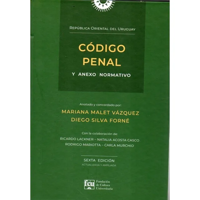 Codigo Penal Mariana Malet Vazquez 