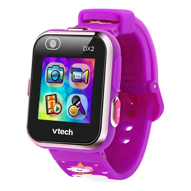 Smartwatch VTech Kidizoom DX2 display de 1.44" con correa de silicona - color violeta