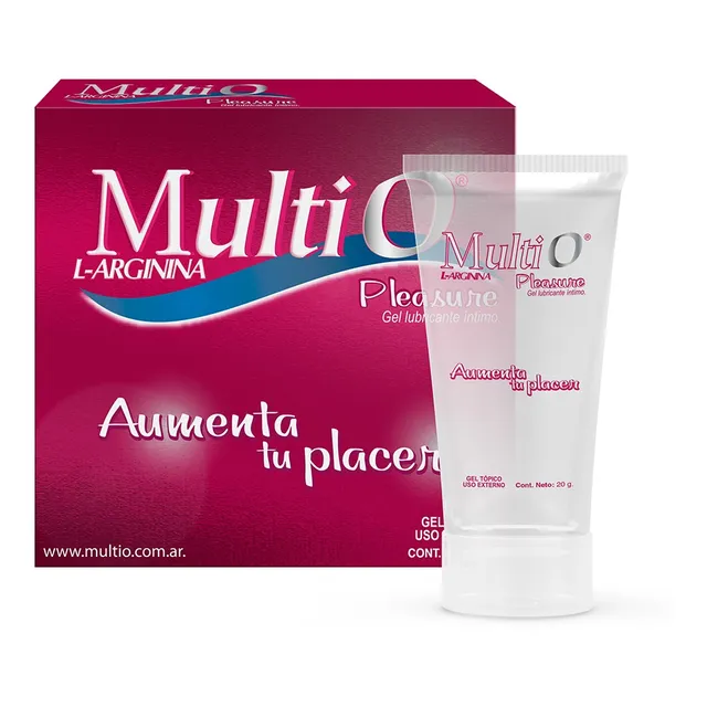 Multio Pleasure Gel Lubricante Íntimo Aumenta Placer Multi O