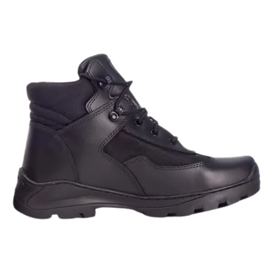 Bota Militar Acero Cuero Legitimo Botas Corta Colt Botineta