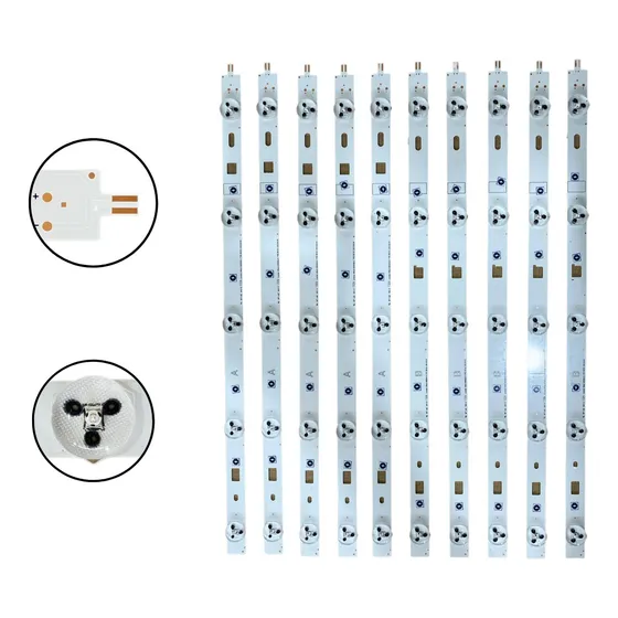 Kit 10 Barras Led Sony Kdl-40r355b Kdl40r485a Kdl40r355b