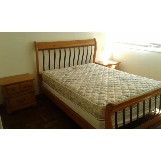 Juego Cama Queen 300  Canadiense Peinadora Espejo