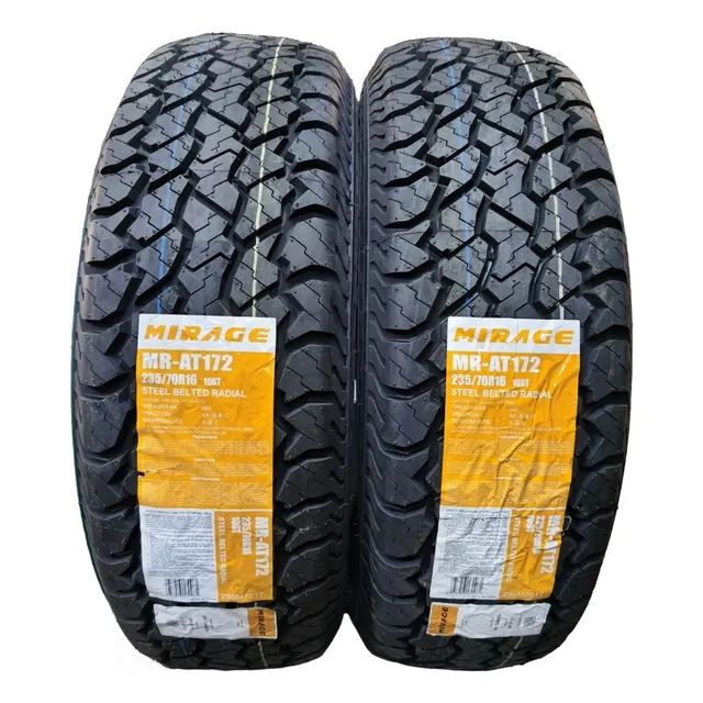 Paquete 2 Llantas 235/70 R16 Mirage Mr-at172 106t