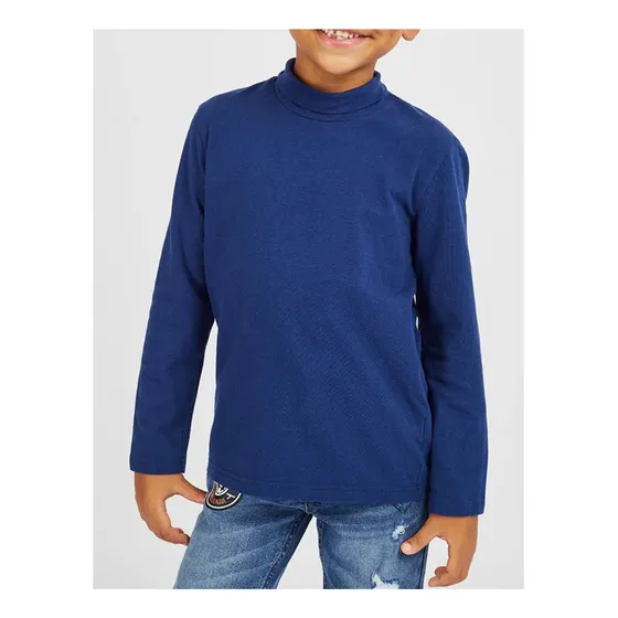 Franelas De Niño(a) Cuello Tortuga Algodón Calidad A1
