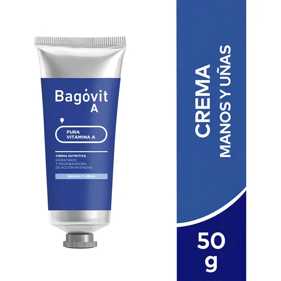 Bagovit Crema Para Manos Y Uñas Vit A X 50gr
