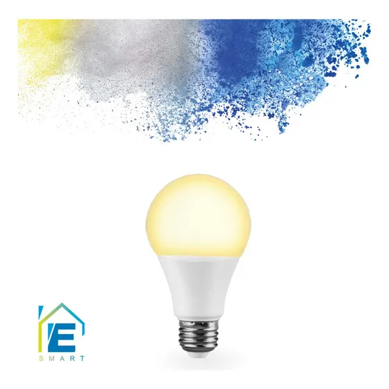 Foco Inteligente Wifi Alexa Google Home 9w Color De La Luz Blanco Calido / Blenco Frío