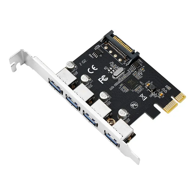 Tarjeta Pci Express Sata Pci-e A 4 Puertos Usb 3.0