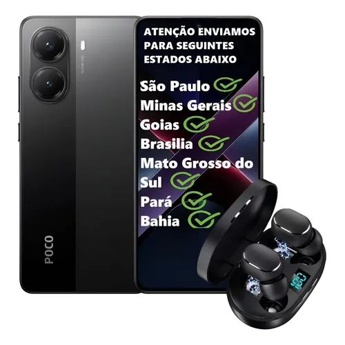 Smartphone Poco X5 Pro 5g , 256 Gb 8 Ram C + Preto | Frete grátis