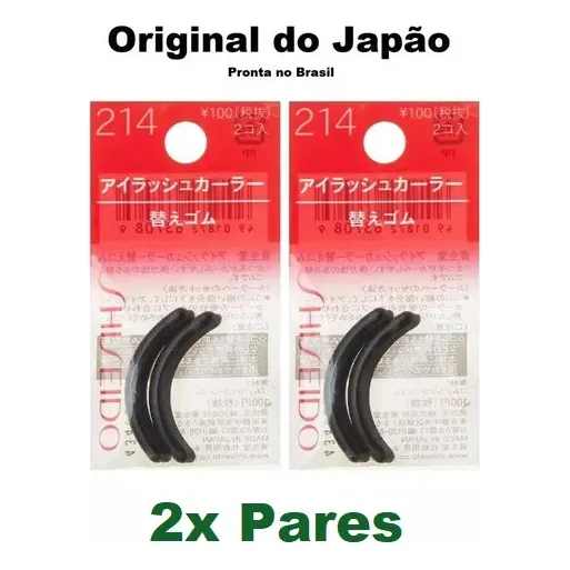 2 Kits Refil Curvex Shiseido Eyelash Curler 214 Made Japan