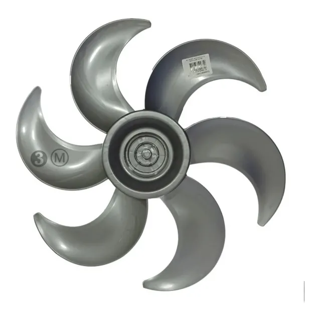 Hélice Original Para Ventilador Samurai Turbo Silence 6 Aspa