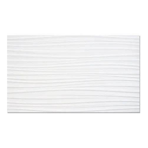 Revestimiento Ceramico Texturado Blanco Boreal 35x60cortines