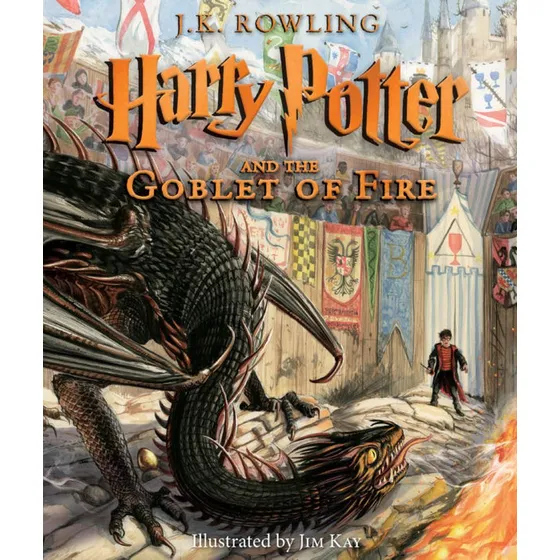 Harry Potter And The Goblet Of Fire (illustrated Edition) /