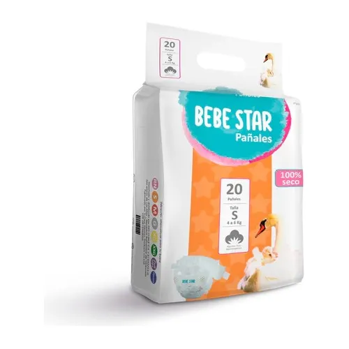 Pañales Bebe Star P Bulto X10 Paq 
