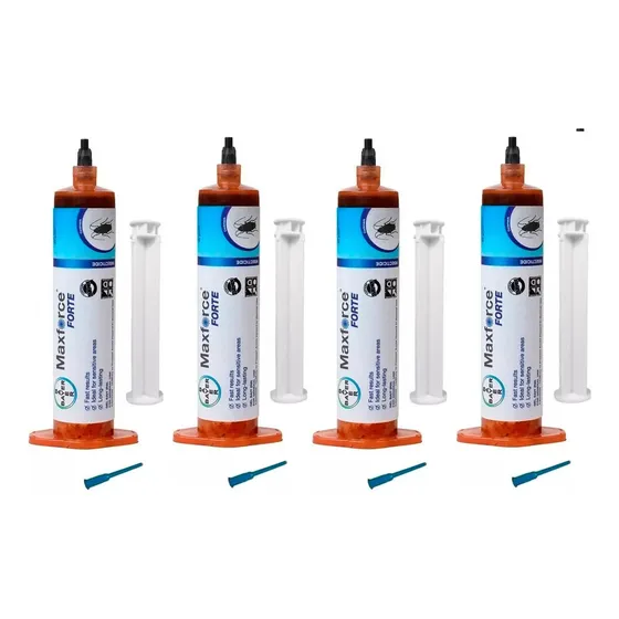 Maxforce Forte Jeringa Mata Cucarachas Bayer X 4 Unidades