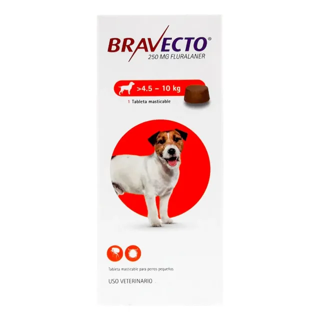 Bravecto Tab 4.5 A 10 Kg - 250 Mg