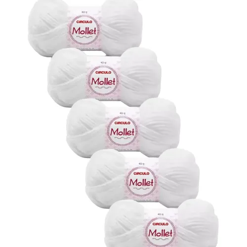 Lã Para Tricô Crochê Cisne D'primera 40g - Kit C/ 10 Novelos Cor