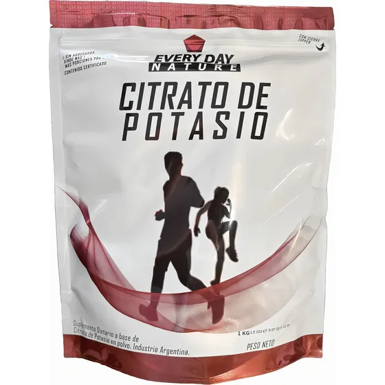 Suplemento en polvo Every Day Nature Citrato potasio x 1kg