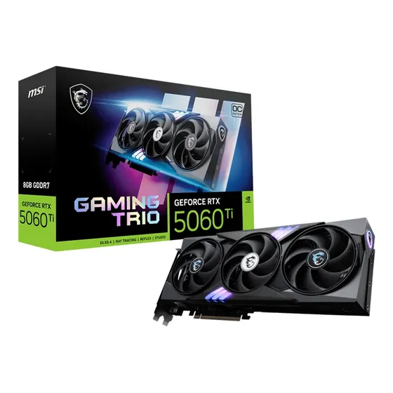 Placa de video Nvidia MSI GeForce OC RTX Series 50 RTX 5060 Ti 8gb OC Edition 8GB
