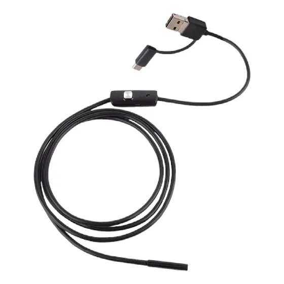 Camara Endoscopio Automotriz C,micro,pc 1 Mts 5.5mm Flexible
