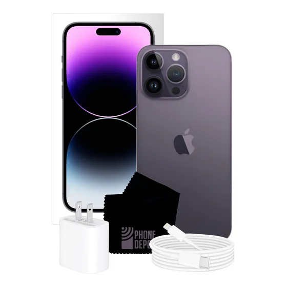 Apple iPhone 14 Pro Max 256 Gb Morado Oscuro Esim Con Caja Original