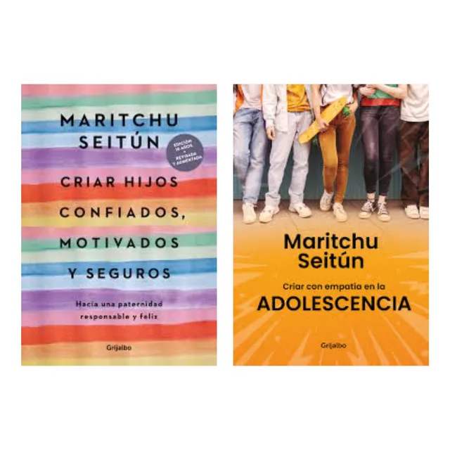 Criar Hijos Confiados + Adolescencia - Maritchu - 2 Libros
