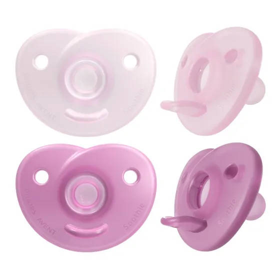 Chupete Philips Avent Soothie Scf099/22 0-6m X2 Color Rosa Soothie Período de edad 0-6 meses