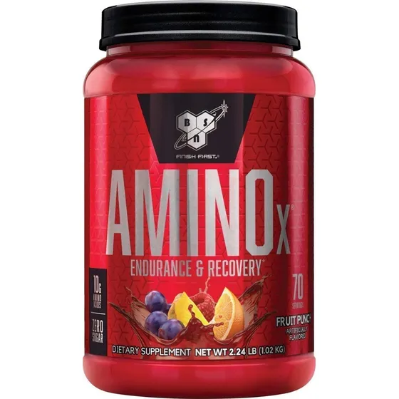 Suplemento En Polvo Bsn Endurance And Recovery Aminoácidos Sabor Blue Raspberry X 1kg