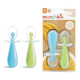 Set Cucharas Silicona Libre Bpa Bebe Entrenamiento Munchkin® Set Cucharas Silicona Libre Bpa Bebe Entrenamiento Munchkin®