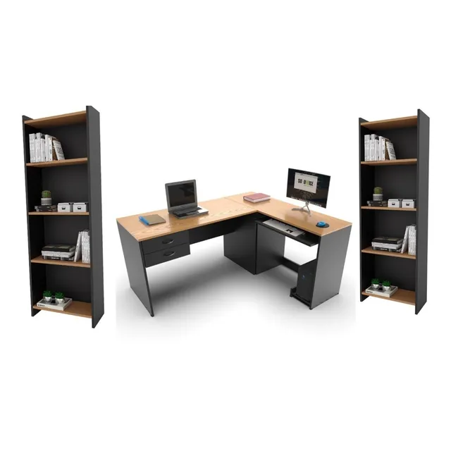 Escritorio A Diseño Home Office Diseño Pc Puesto Trabajo 