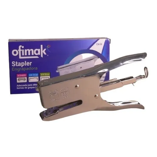 Engrapadora Ofimak Para Grapas Lisas Y Corrugadas