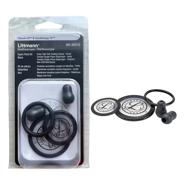3M Estetoscopio Littmann 40016 negro 69cm
