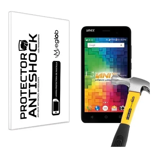 Lamina Protector Pantalla Antishock Lanix Ilium X510