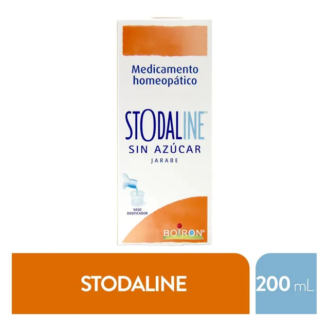 Stodaline Jarabe, Antitusivo Con Extractos Naturales, 200 Ml