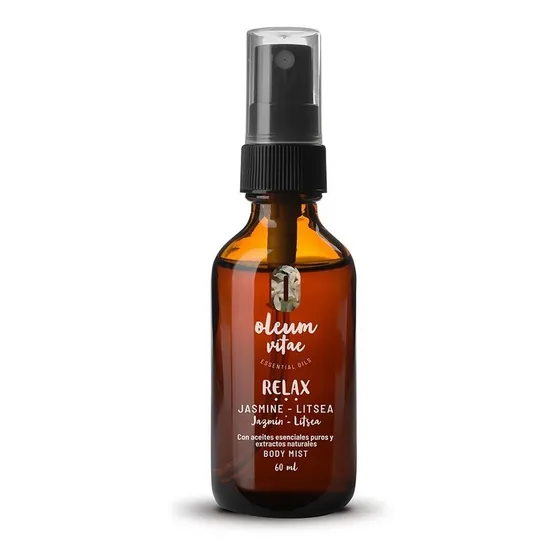 Fragancia Corporal Cn Aceite Esencial De Jazmín Litsea 60ml