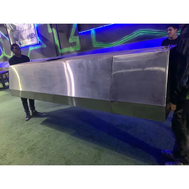 Campana Industrial  2.90 Mt X 0.9 Mt Inoxidable Y Filtros.